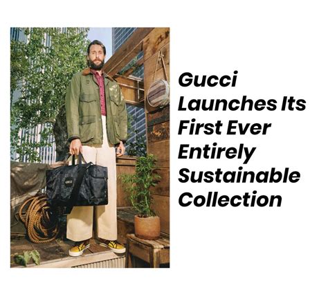 Gucci sustainability campaign